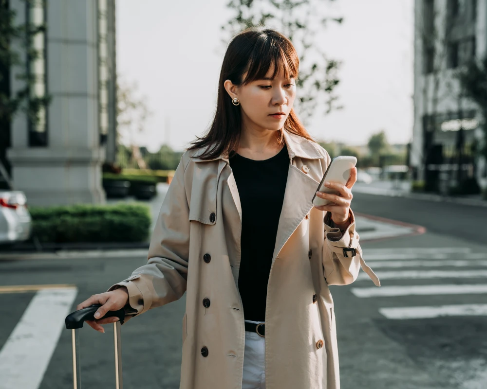 suit luggage with wheels